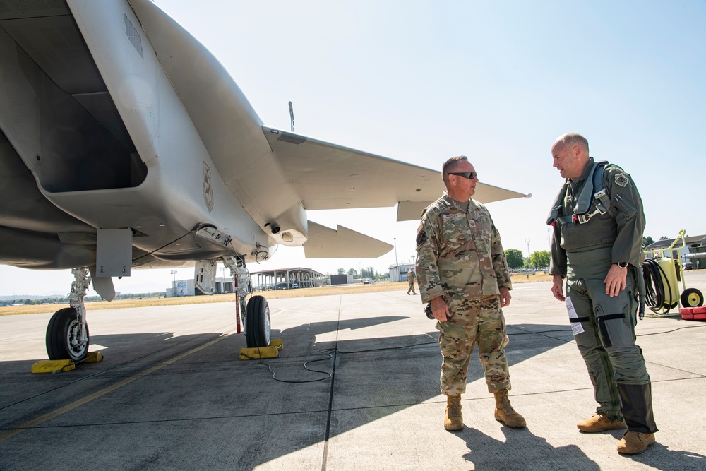 142nd Wing F-15EX Eagle II Unveiling Ceremony