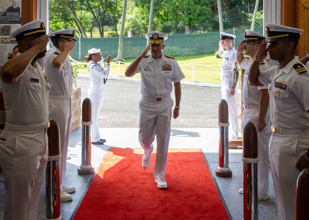 Fleet Information Warfare Command Pacific Change of Command