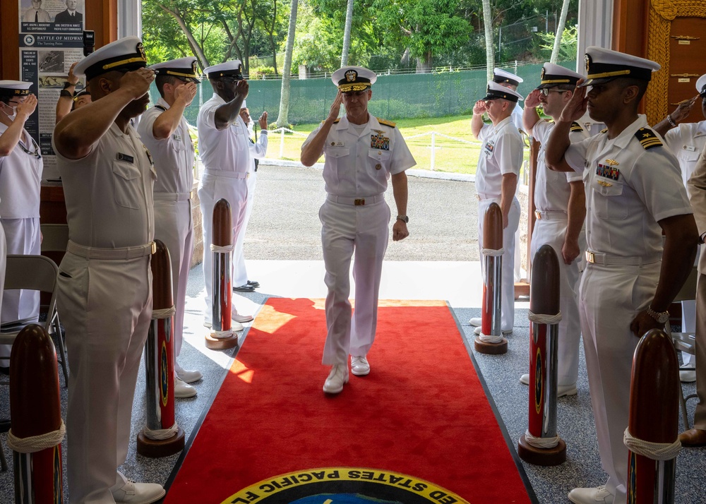 Fleet Information Warfare Command Pacific Change of Command