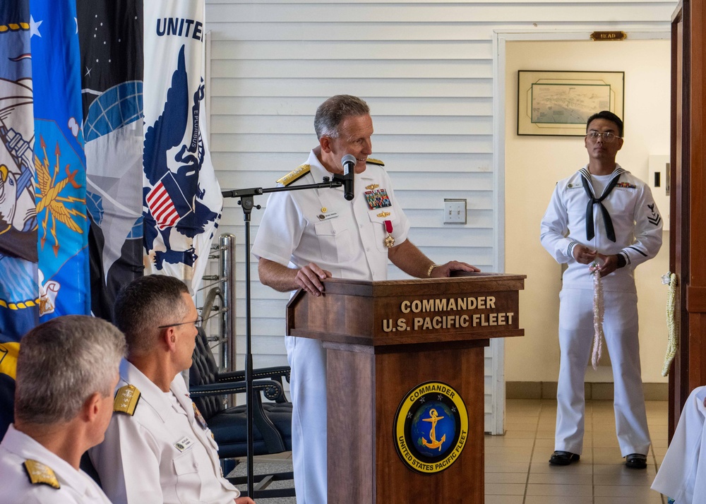 Fleet Information Warfare Command Pacific Change of Command