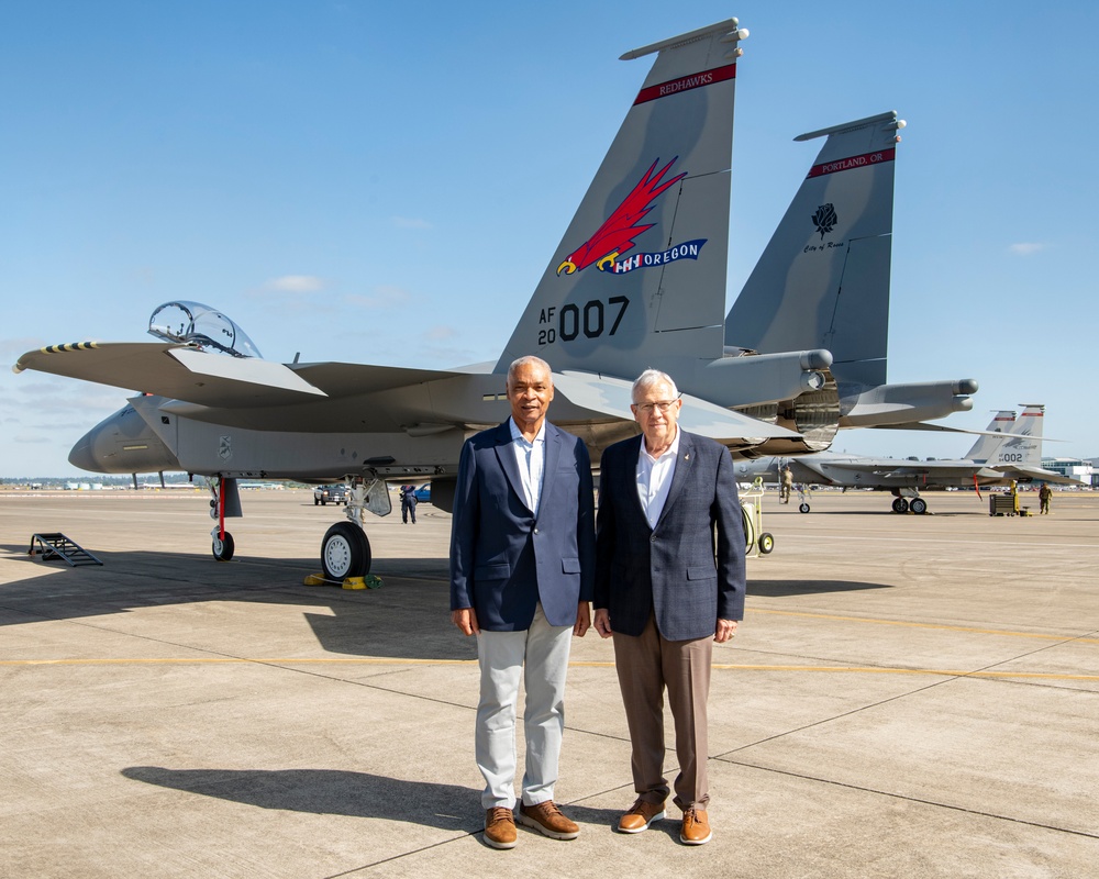 142nd Wing F-15EX Eagle II Unveiling Ceremony