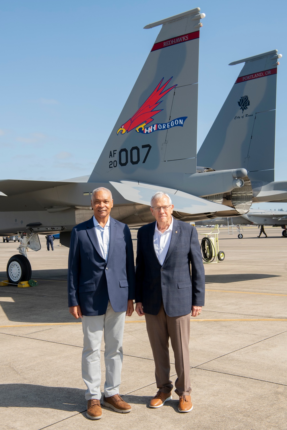 142nd Wing F-15EX Eagle II Unveiling Ceremony