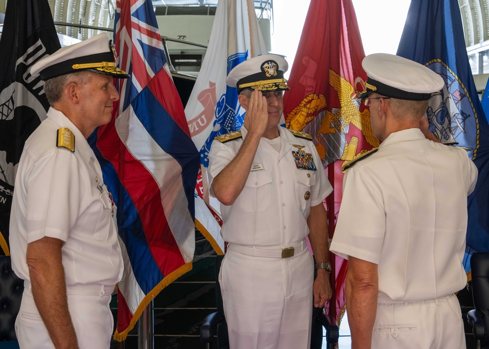 Fleet Information Warfare Command Pacific Change of Command