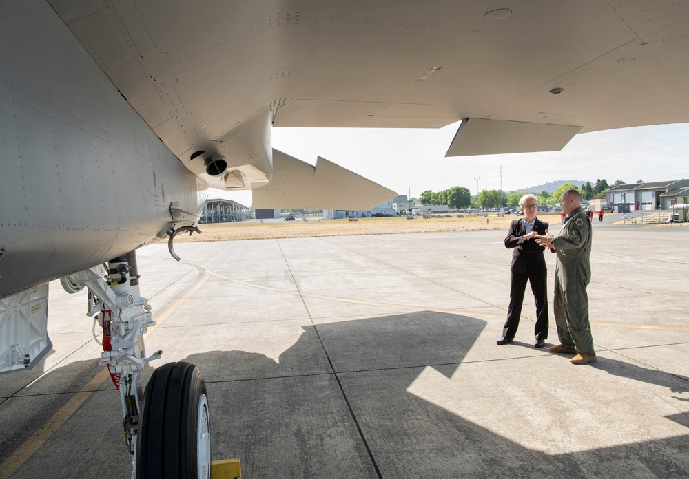 142nd Wing F-15EX Eagle II Unveiling Ceremony