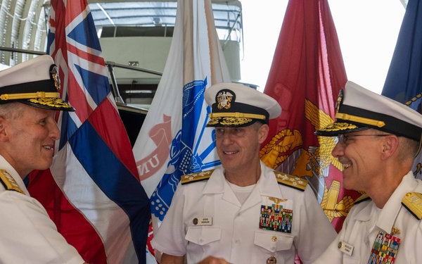 Fleet Information Warfare Command Pacific Change of Command