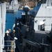 HMAS Warramunga Moors Alongside ESL in Sydney