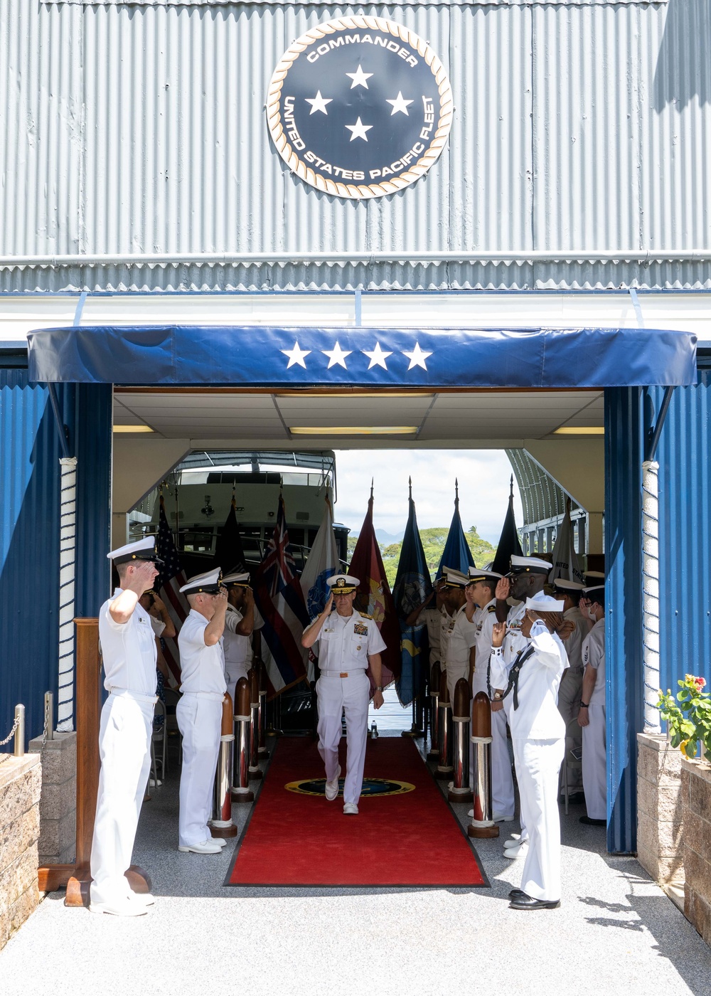 Fleet Information Warfare Command Pacific Change of Command