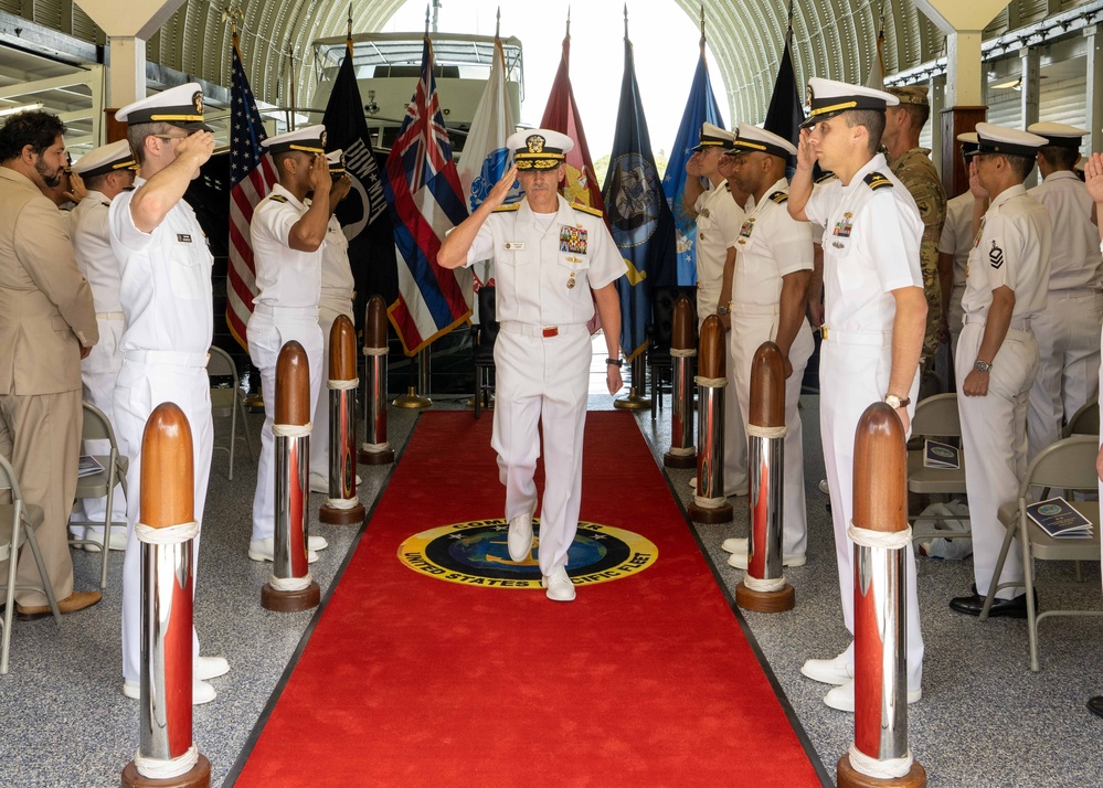 Fleet Information Warfare Command Pacific Change of Command