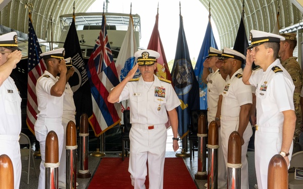 Fleet Information Warfare Command Pacific Change of Command