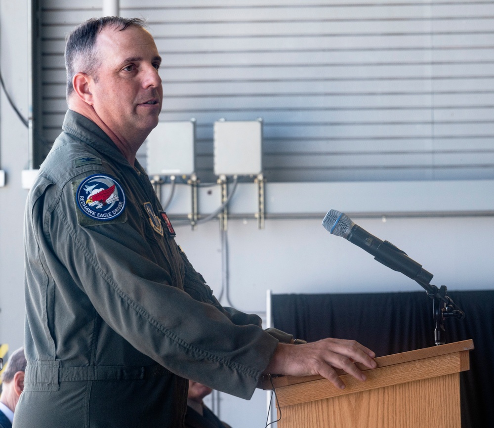 142nd Wing F-15EX Eagle II Unveiling Ceremony