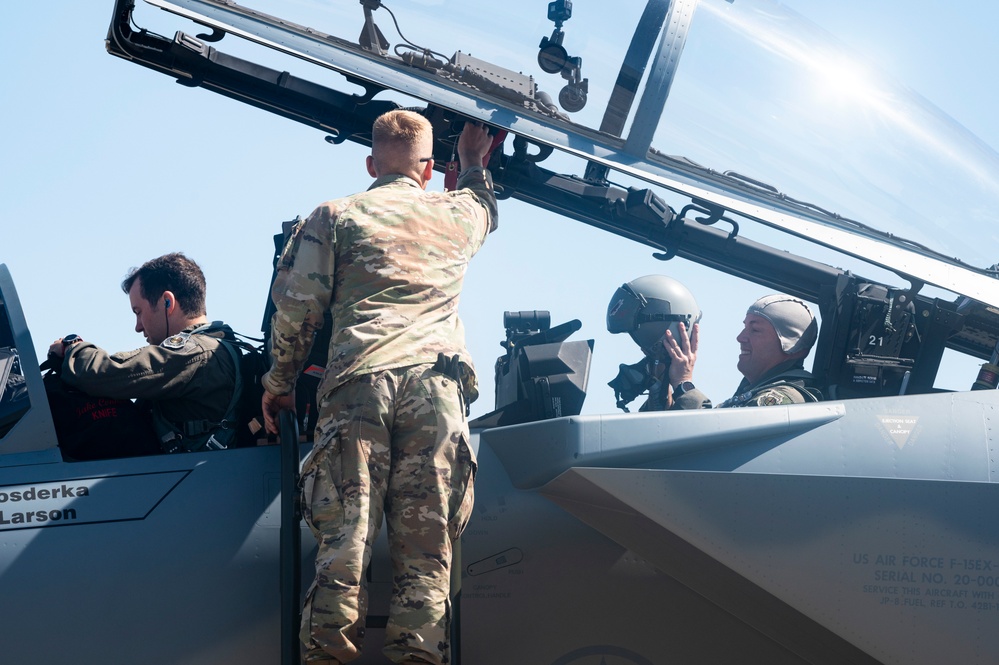 142nd Wing F-15EX Eagle II Unveiling Ceremony