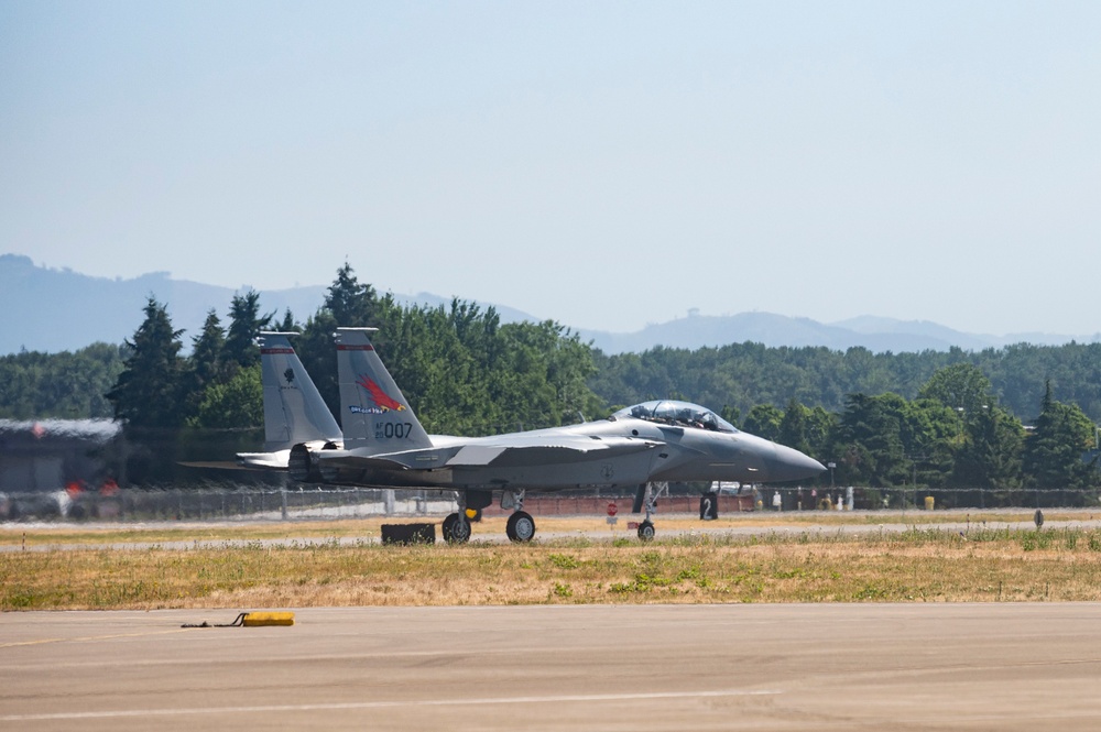 142nd Wing F-15EX Eagle II Unveiling Ceremony