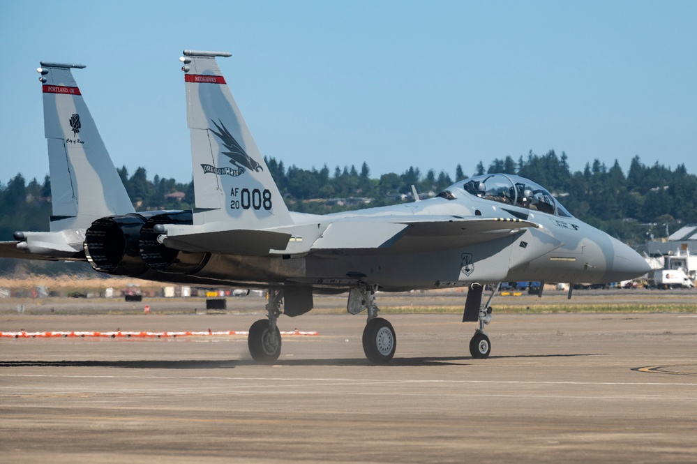 142nd Wing F-15EX Eagle II Unveiling Ceremony