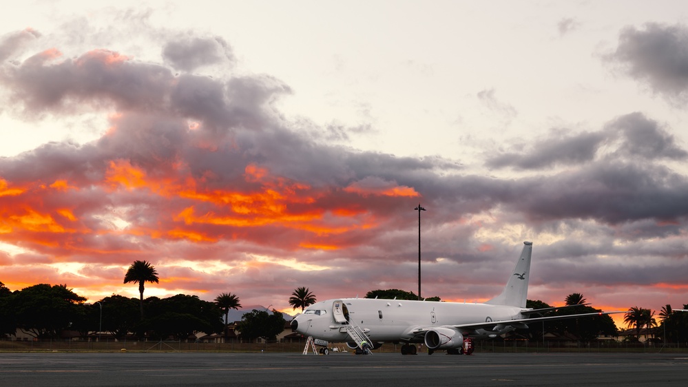 Royal Australian Air Force P-8A aircraft arrive at JBPPH for RIMPAC24