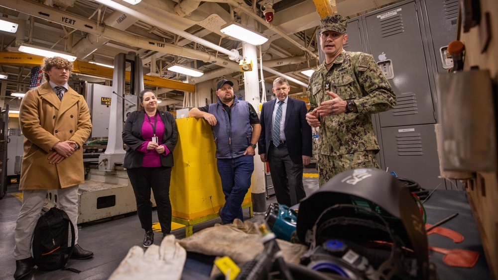 Emory S. Land’s second tour of July 1st