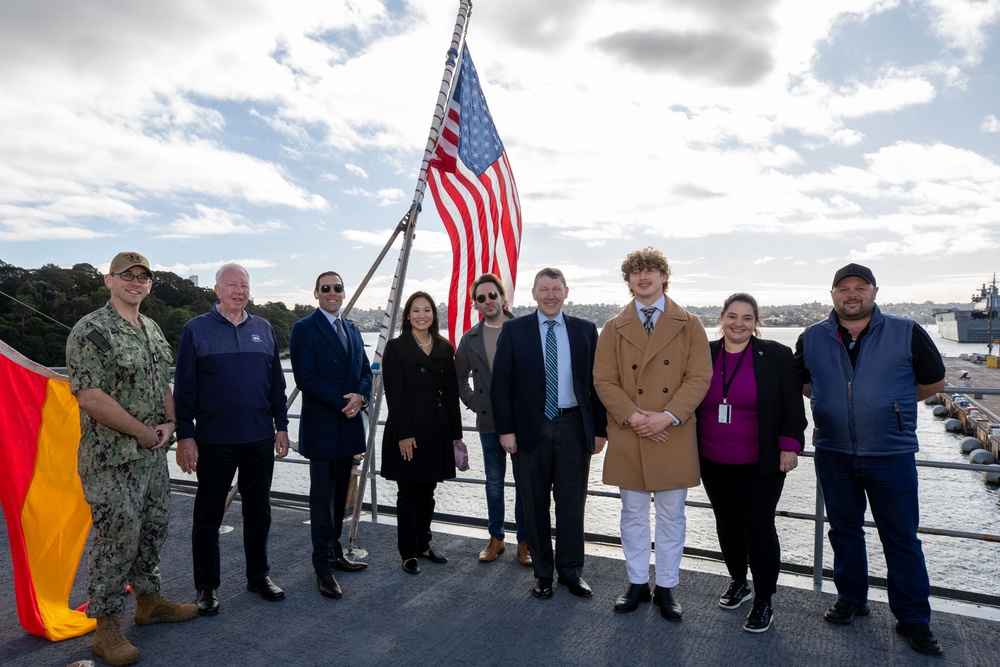 Emory S. Land’s second tour of July 1st