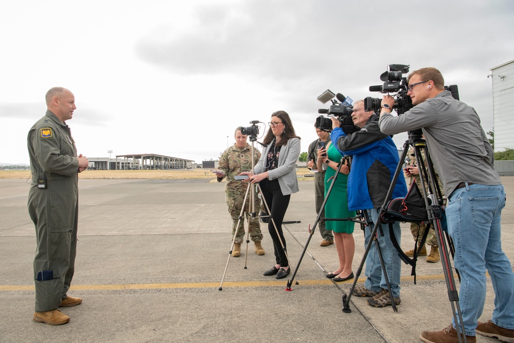 142nd Wing F-15EX Eagle II Unveiling Ceremony