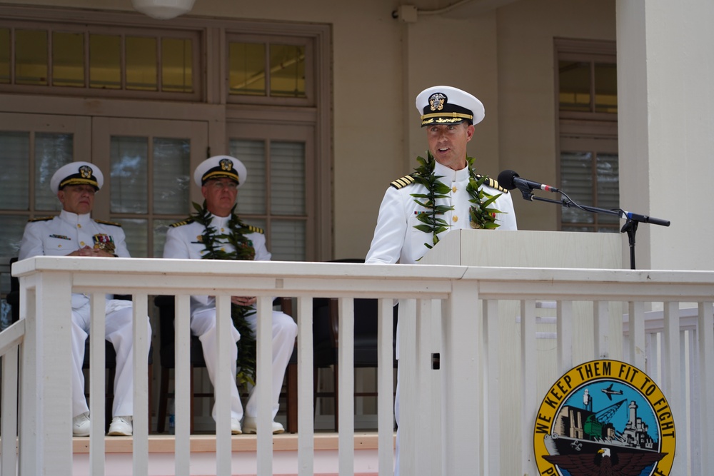 Pearl Harbor Shipyard Changes Command