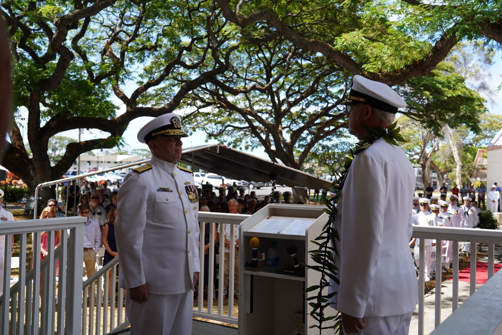 Pearl Harbor Shipyard Changes Command