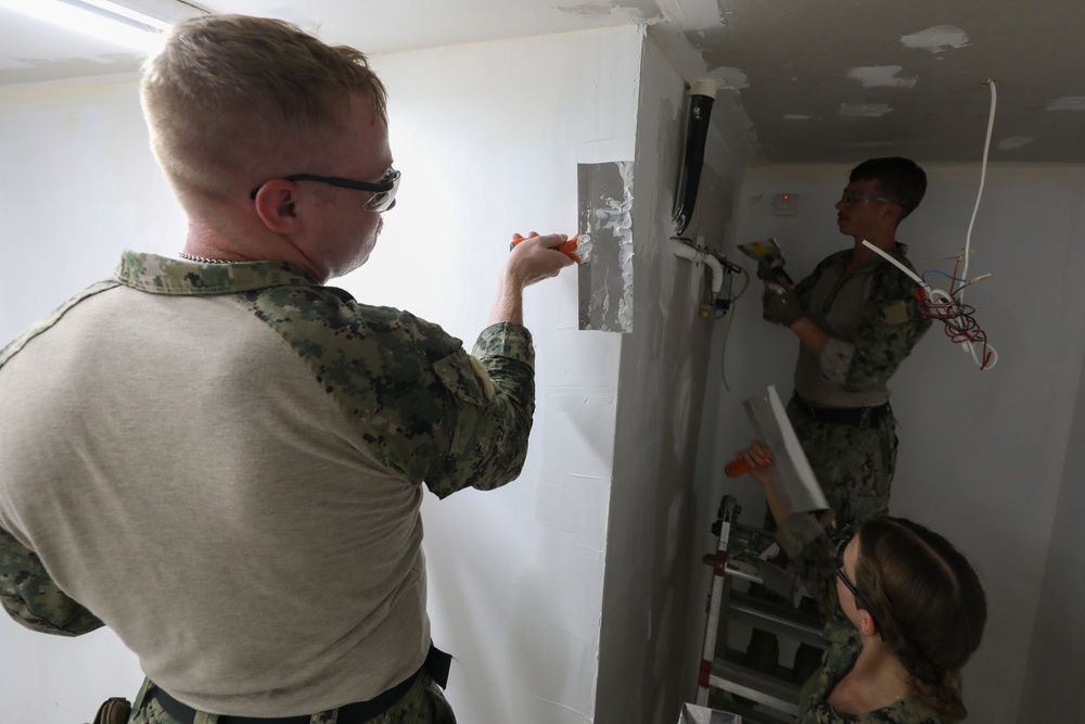 Seabees conduct small-scale construction project in Jamaica as part of Continuing Promise 2024