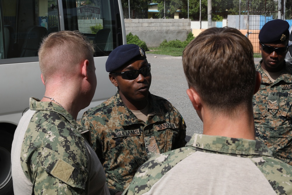 Seabees conduct small-scale construction project in Jamaica as part of Continuing Promise 2024