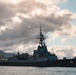 HMAS Sydney heads to sea during RIMPAC 24