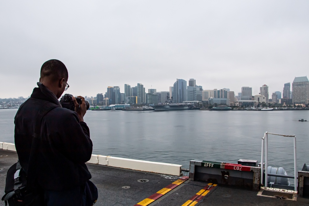 Sailor Photographs Midway