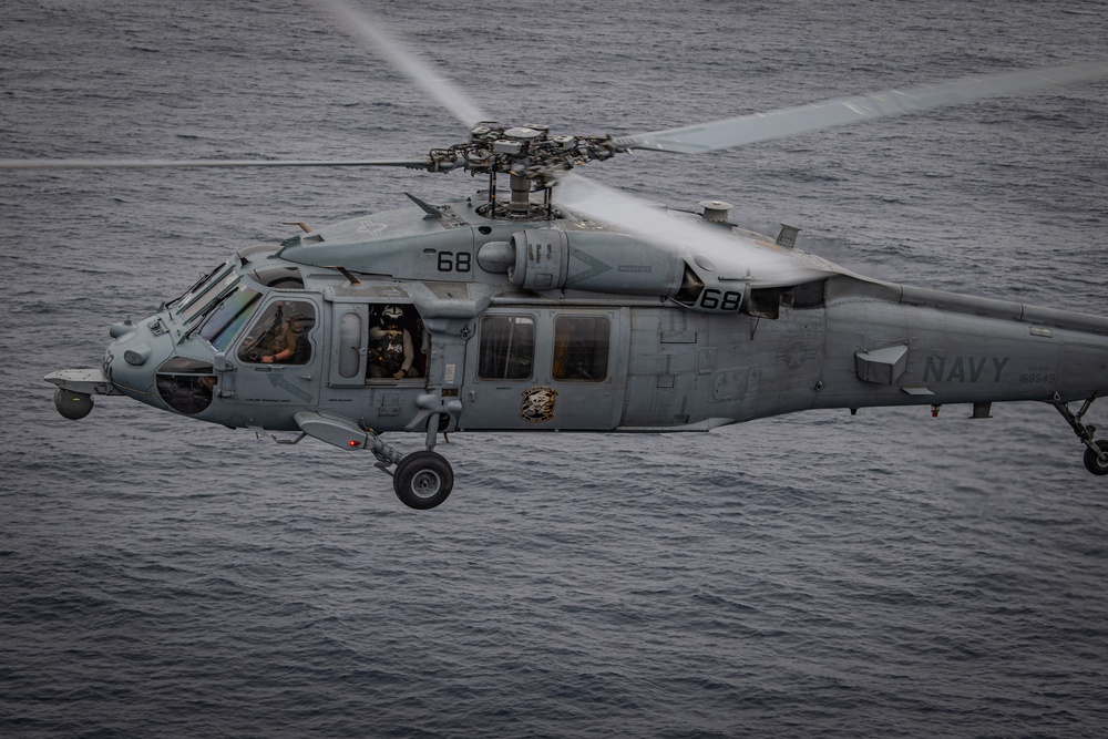 Nimitz Conducts Flight Operations