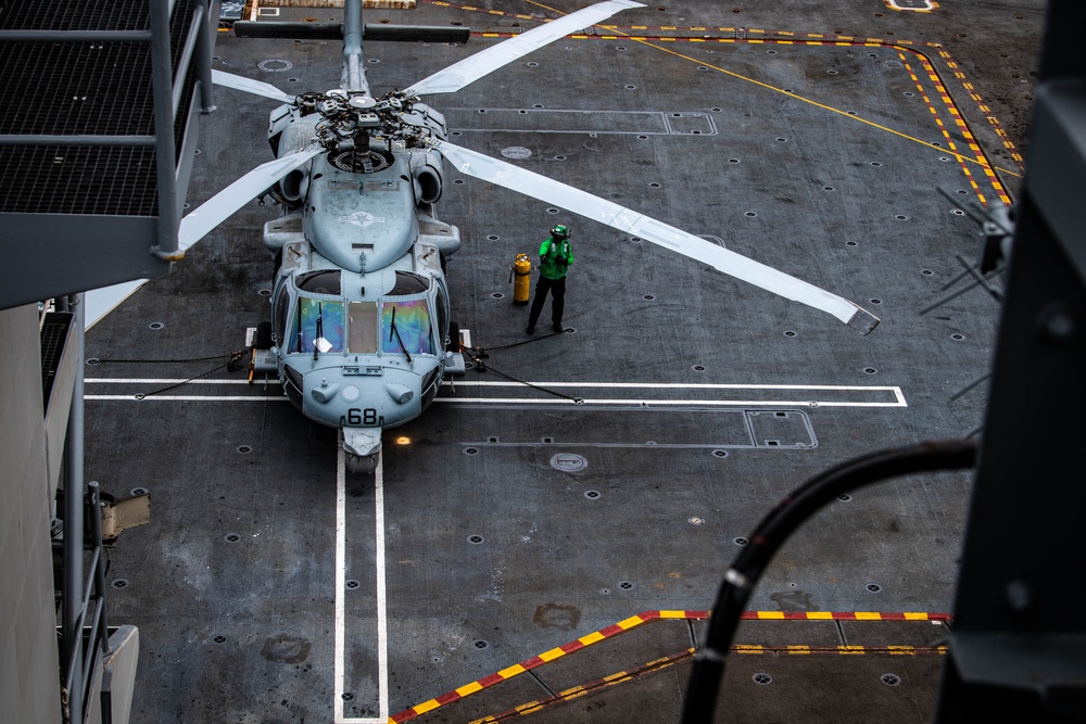 Nimitz Conducts Flight Operations