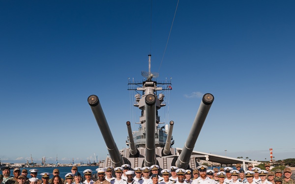 RIMPAC 2024 Combined Joint Information Bureau group photo