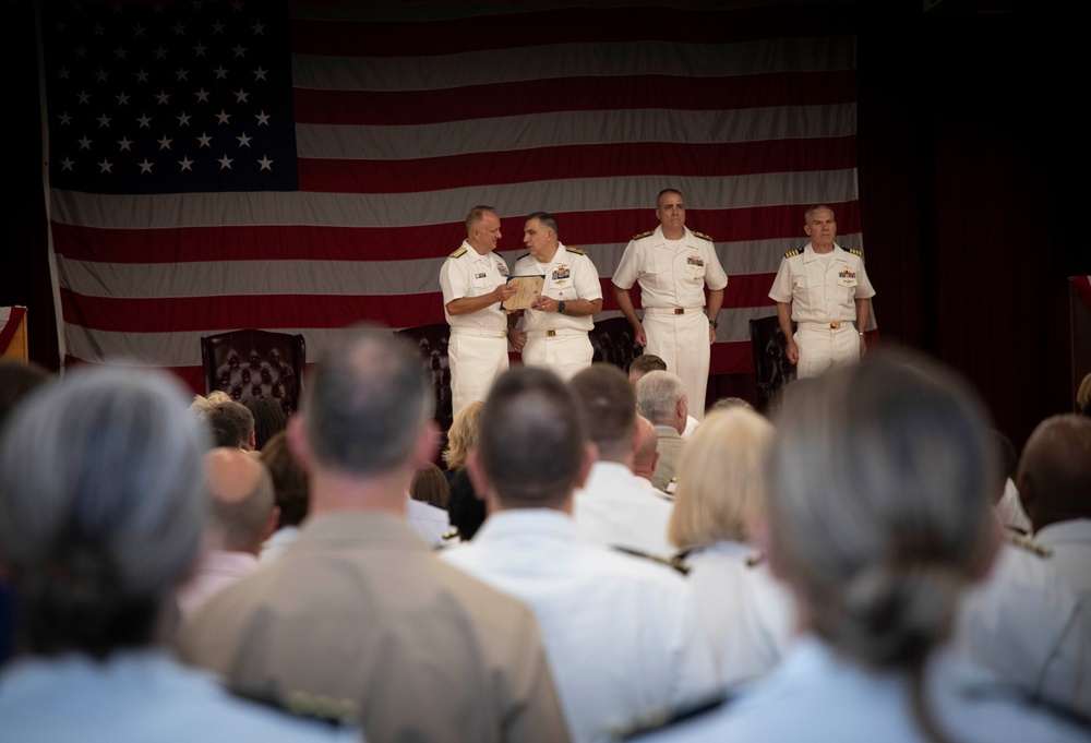 Naval Medical Forces Atlantic Conducts Change of Command