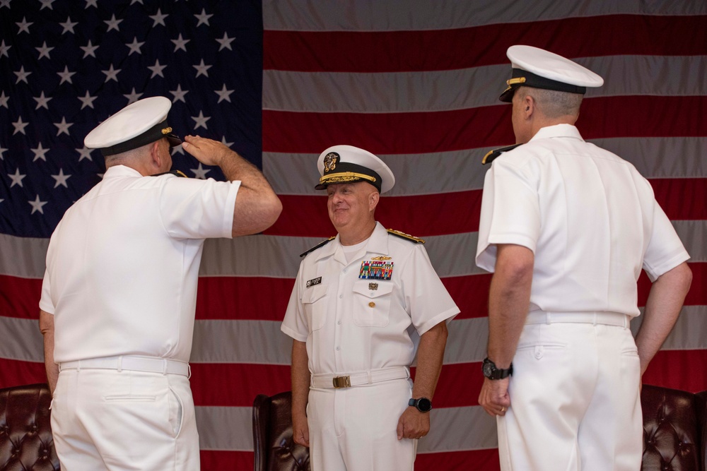 Naval Medical Forces Atlantic Conducts Change of Command