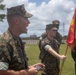 Col. Niedziocha holds 31st Marine Expeditionary Unit formation