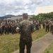 Col. Niedziocha holds 31st Marine Expeditionary Unit formation