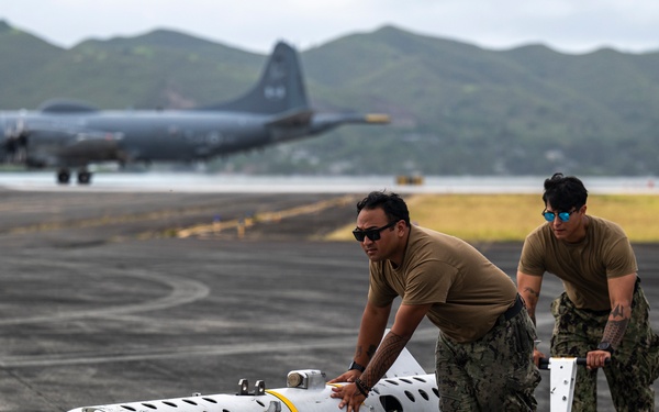Airborne Mine Neutralization System Loaded on MH-60 Seahawk