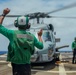 USS William P. Lawrence conducts flight operations