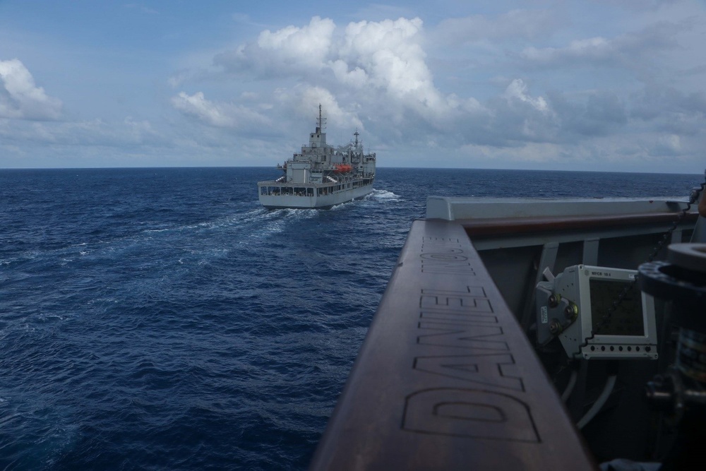 CSG-9 Conducts Joint Maritime Activity with Indian Navy