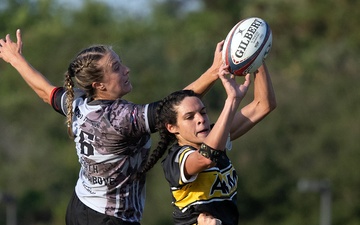 Army beats Air Force to win gold during Armed Forces Women’s Rugby Championship