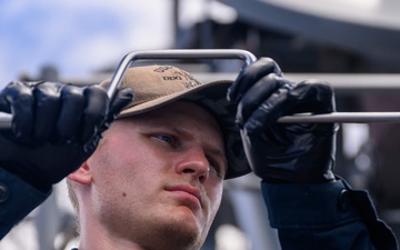 CIWS Maintenance onboard USS Gridley (DDG 101)