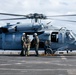 USS Somerset holds change of command at sea