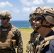 Chilean Cmdre. Guerrero visits Marine Corps base during fire team training at RIMPAC 2024