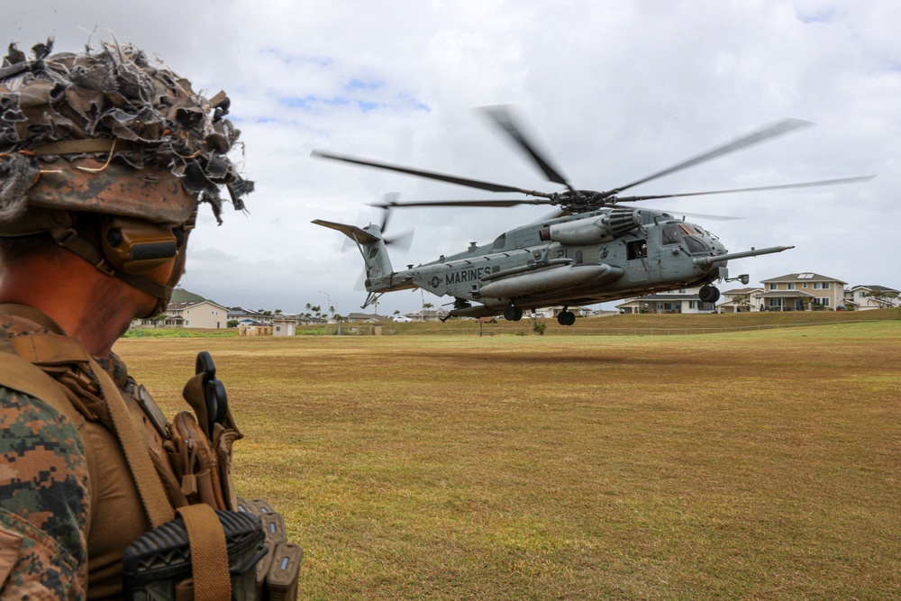 Combined forces conduct air assault exercise during RIMPAC 2024