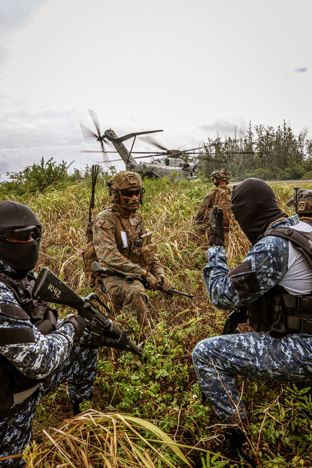 US Marines conduct air assault with partner forces during RIMPAC 2024