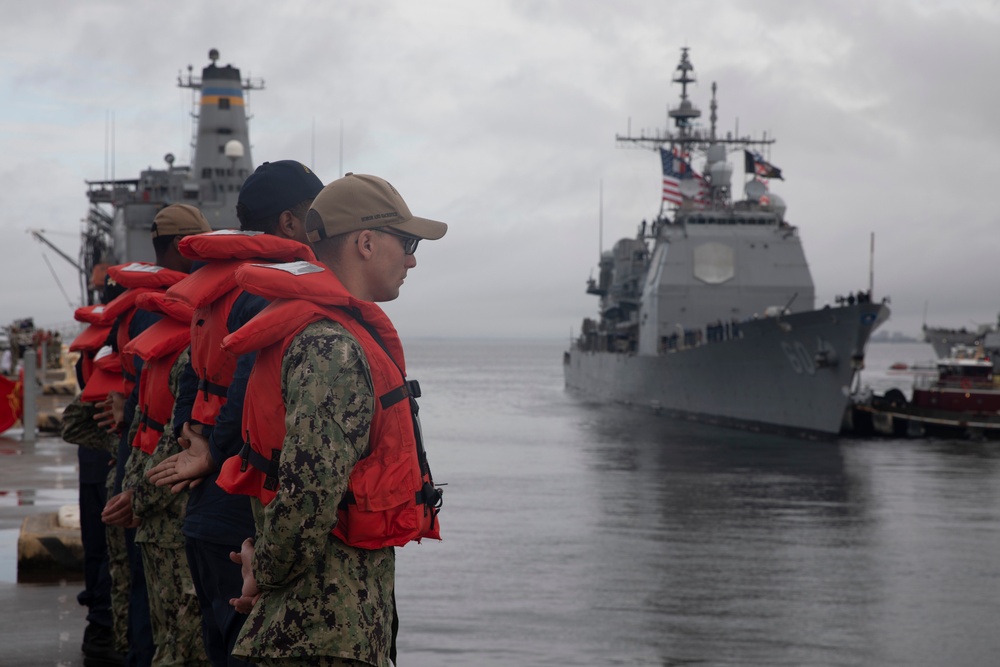 USS Normandy Returns Home