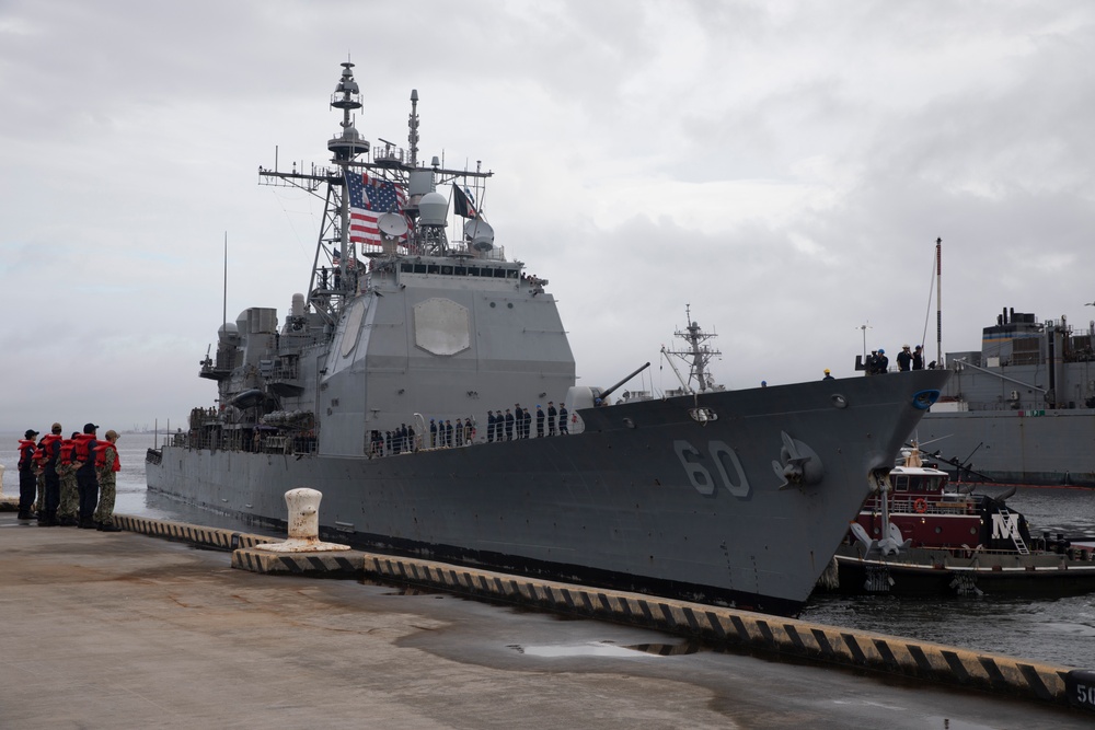 USS Normandy Returns Home