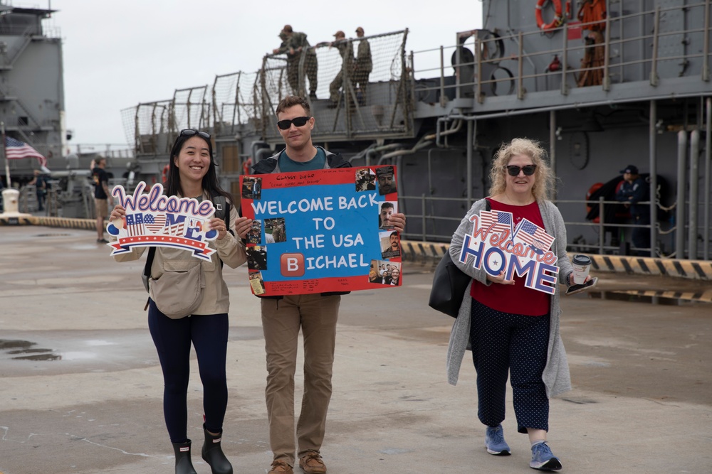 USS Normandy Returns Home