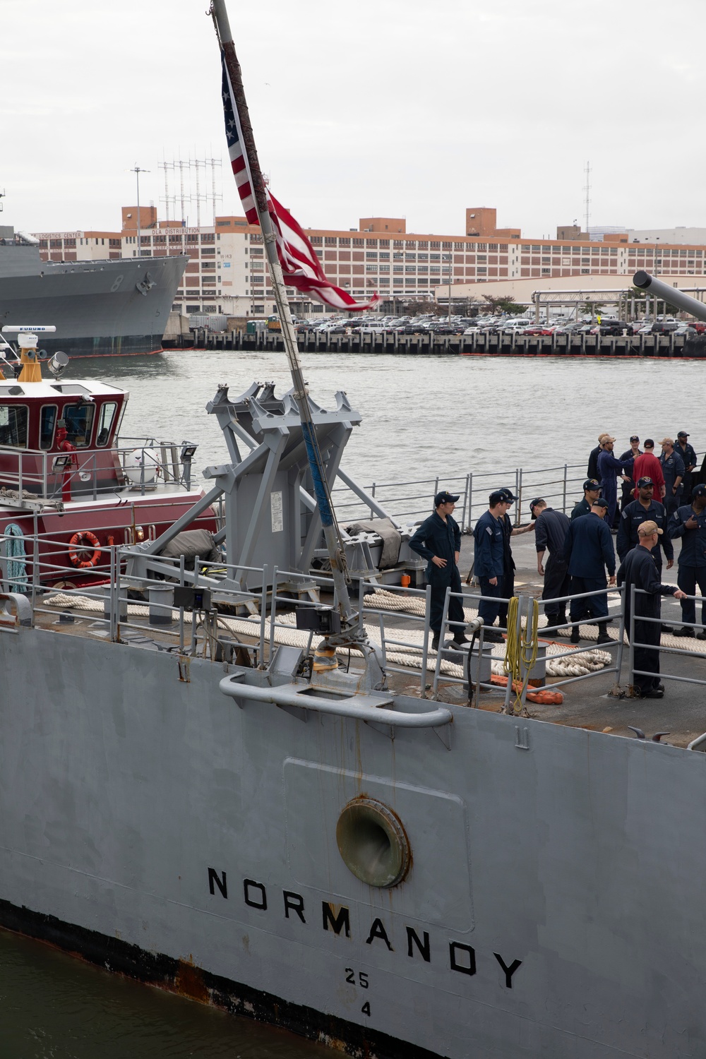 USS Normandy Returns Home