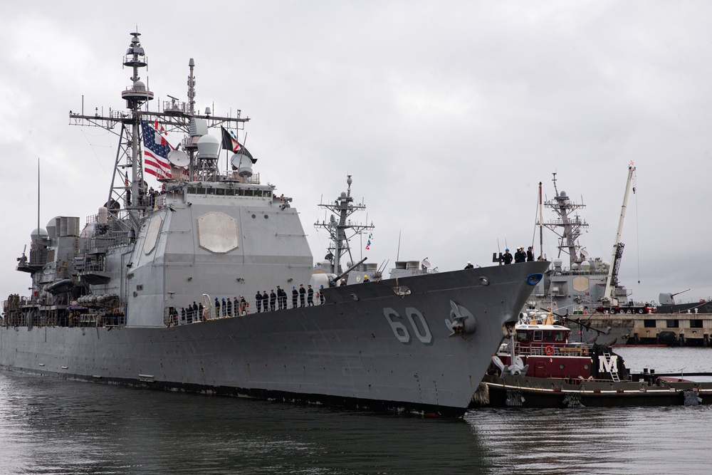 USS Normandy (CG 60) Returns to Norfolk