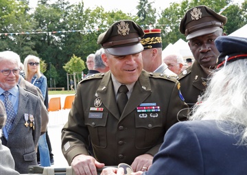 29th Infantry Division Soldiers Commemorate the Liberation of Vern-sur-Seiche