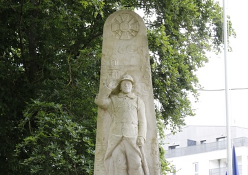 29th Infantry Division Soldiers Commemorate the Liberation of Vern-sur-Seiche